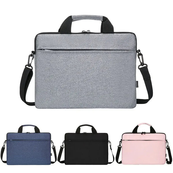 Laptop Shoulder Bag Sleeve Case – 13.3", 14", 15.6" Briefcase for Lenovo, HP, Huawei, Asus, Dell, Samsung