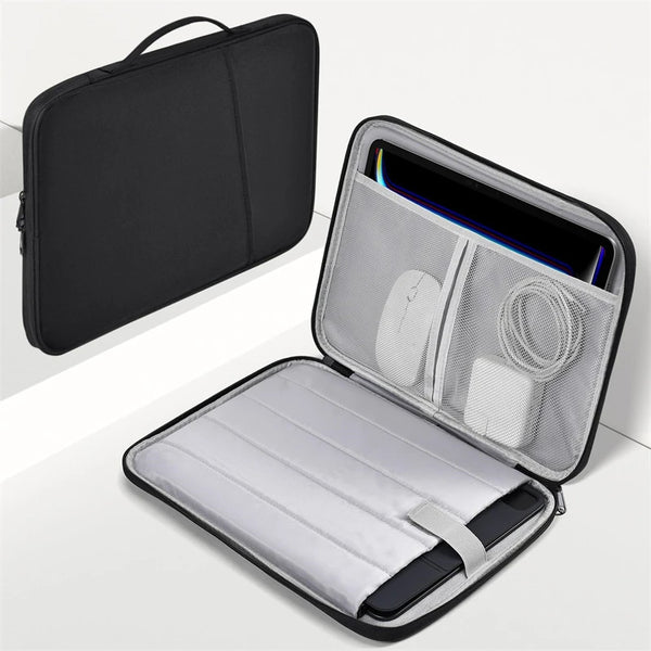 Waterproof Shockproof Laptop Sleeve with Handle – Case for MacBook Air 11" 12" 13" 13.6" (M4/M3/M2), Protective Carrying Bag