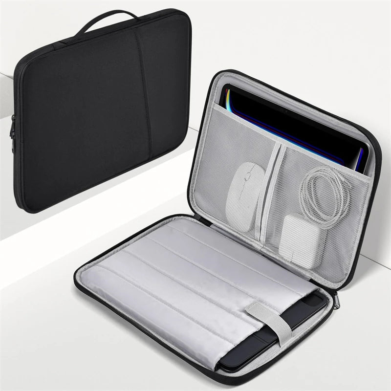 Waterproof Shockproof Laptop Sleeve with Handle – Case for MacBook Air 11" 12" 13" 13.6" (M4/M3/M2), Protective Carrying Bag