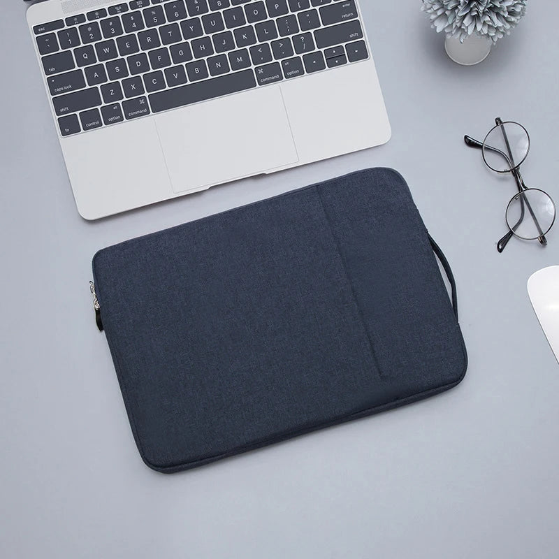 Denim Laptop Sleeve Bag – For MacBook Air/Pro M1/M2 (13–16"), Lenovo, Dell, HP, Huawei, Xiaomi