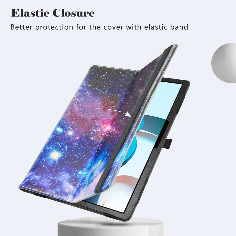 Folding Case for Xiaomi Book S 12.4" Windows Tablet – Protective Cover with Elastic Closure