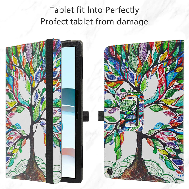 Folding Case for Xiaomi Book S 12.4" Windows Tablet – Protective Cover with Elastic Closure