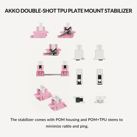 Akko 5075S VIA 75% Hot-Swappable Barebone Keyboard Kit