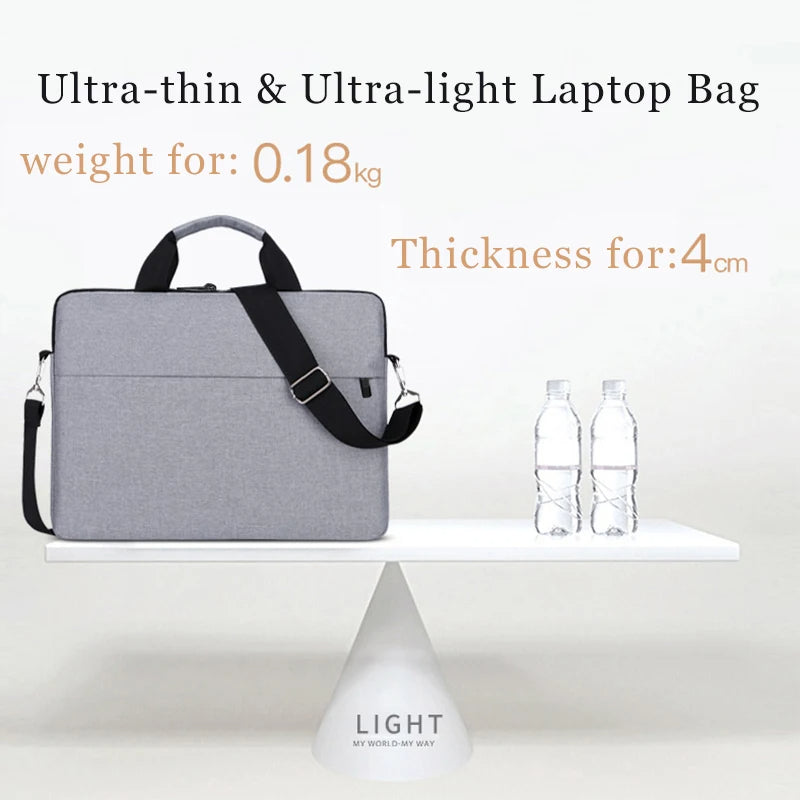 Elegant 2025 Women’s Laptop Handbag – Sleeve Case for 13.3", 14.1", 15.6" & 17" Notebooks