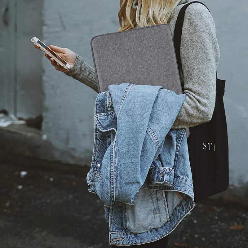 Waterproof Laptop Sleeve Case – 11" to 15.6" Cover for MacBook, Dell, Acer, Xiaomi & More