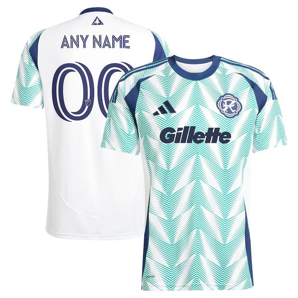 New England Revolution adidas 2025 Eastern White Pine x Flag of New England Custom Jersey - White