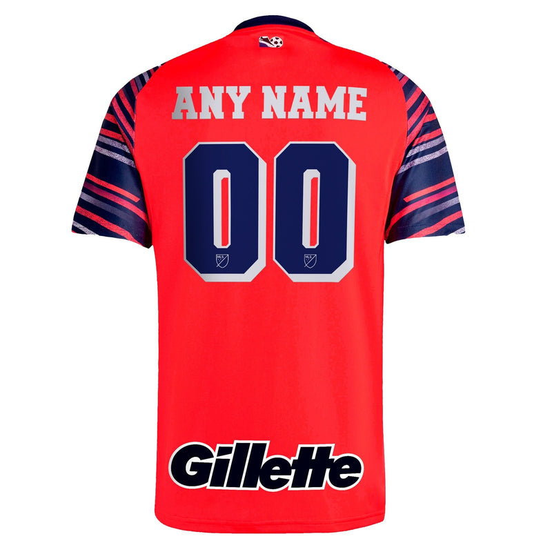 New England Revolution adidas 2025 Third Custom Jersey - Red