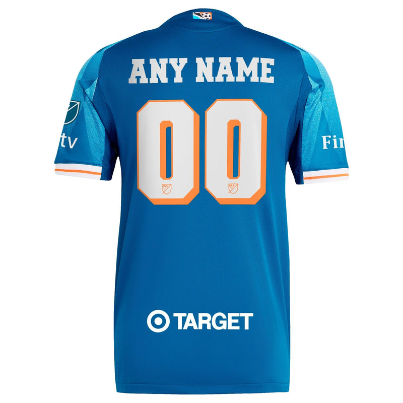 Minnesota United FC adidas 2025 Third Custom Jersey - Blue