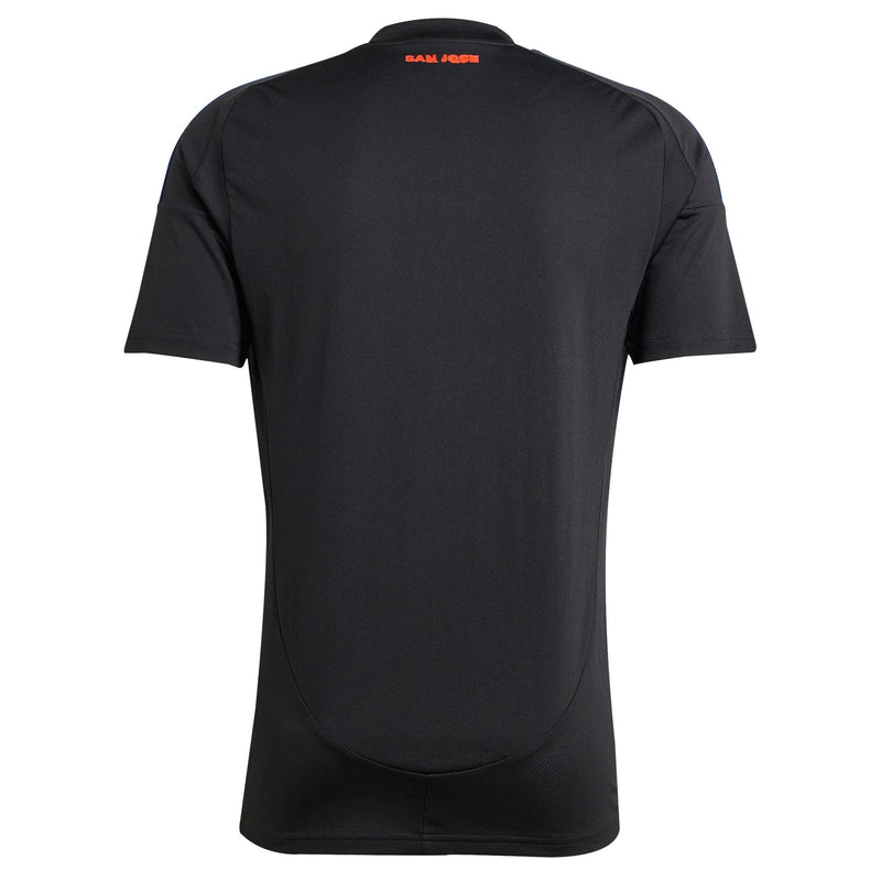 San Jose Earthquakes adidas 2025 Headliner Jersey - Black