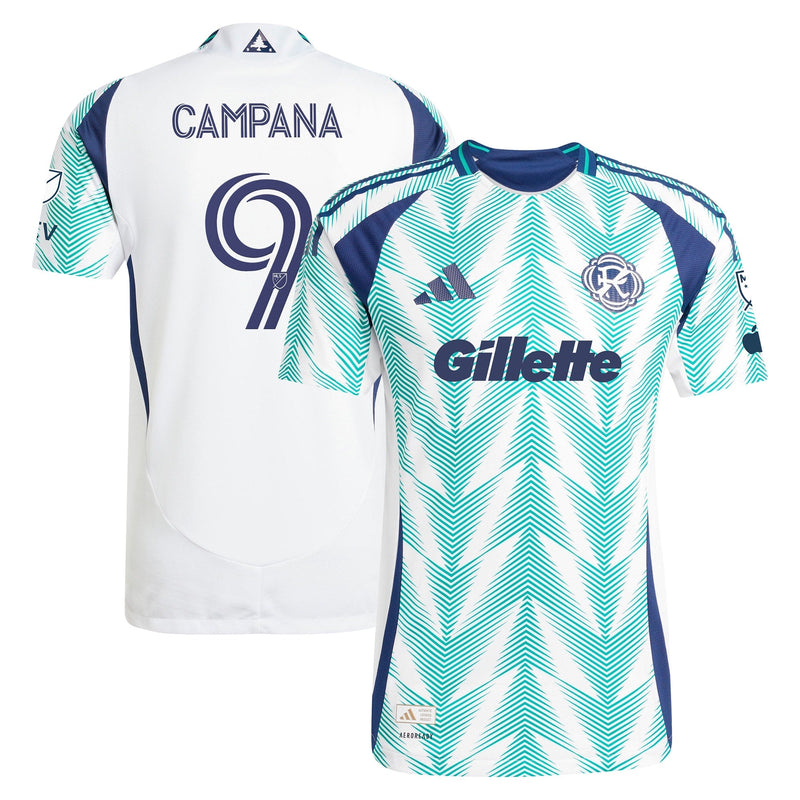 Leonardo Campana Revolution adidas 2025  New England Player Jersey - White